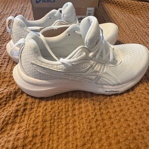 Asics Gel-Contend 9 Women's Shoes - White and Glacier Grey